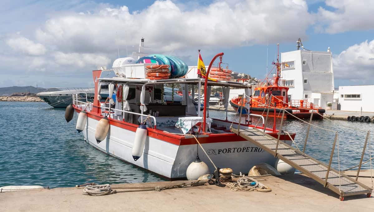 Depuis Ibiza : Croisière en bateau vers Formentera avec Paella en option