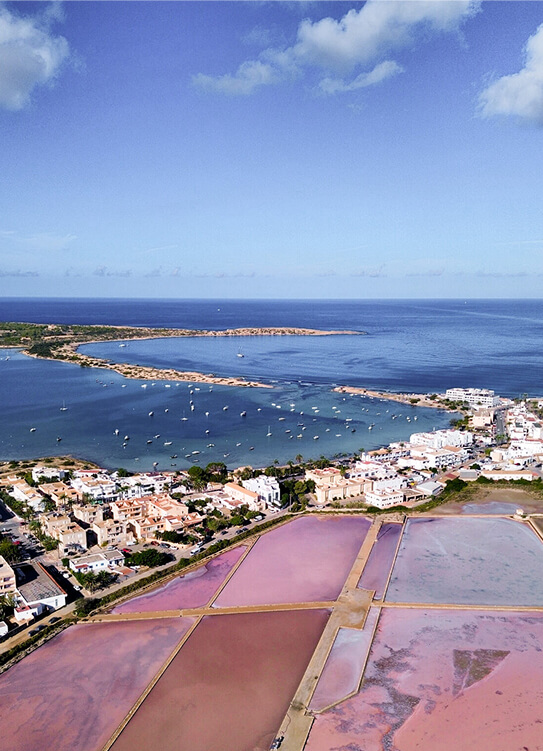 blog voyage formentera drone baleare