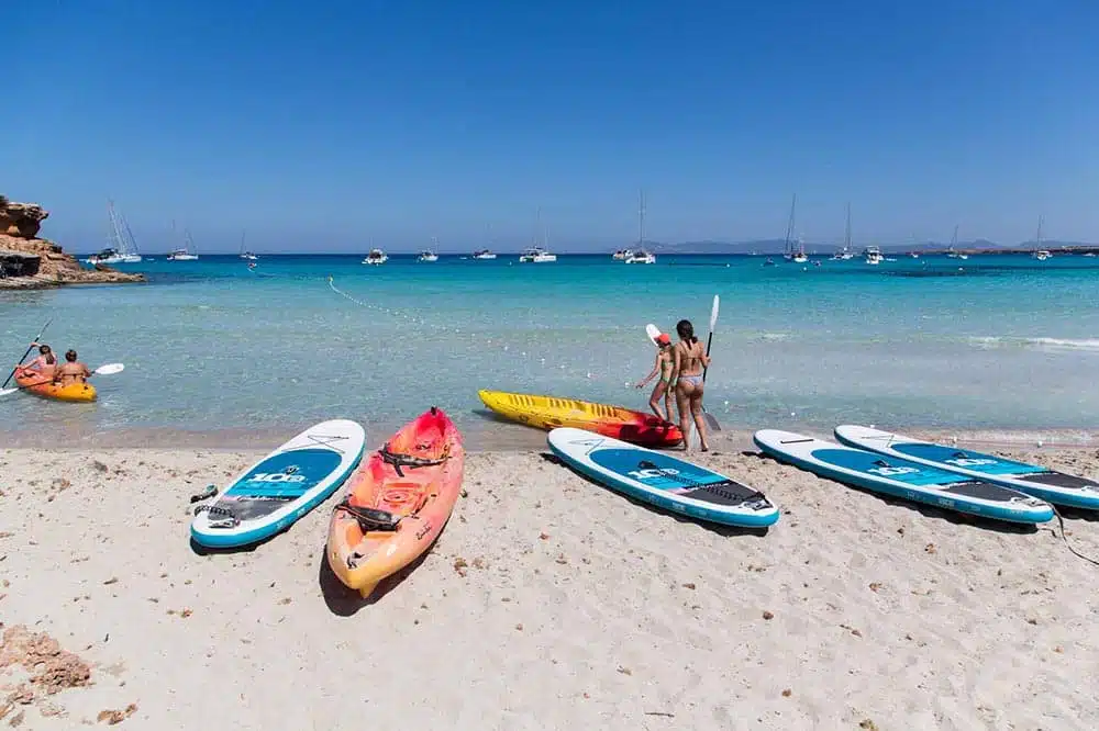 paddle formentera activité insolite