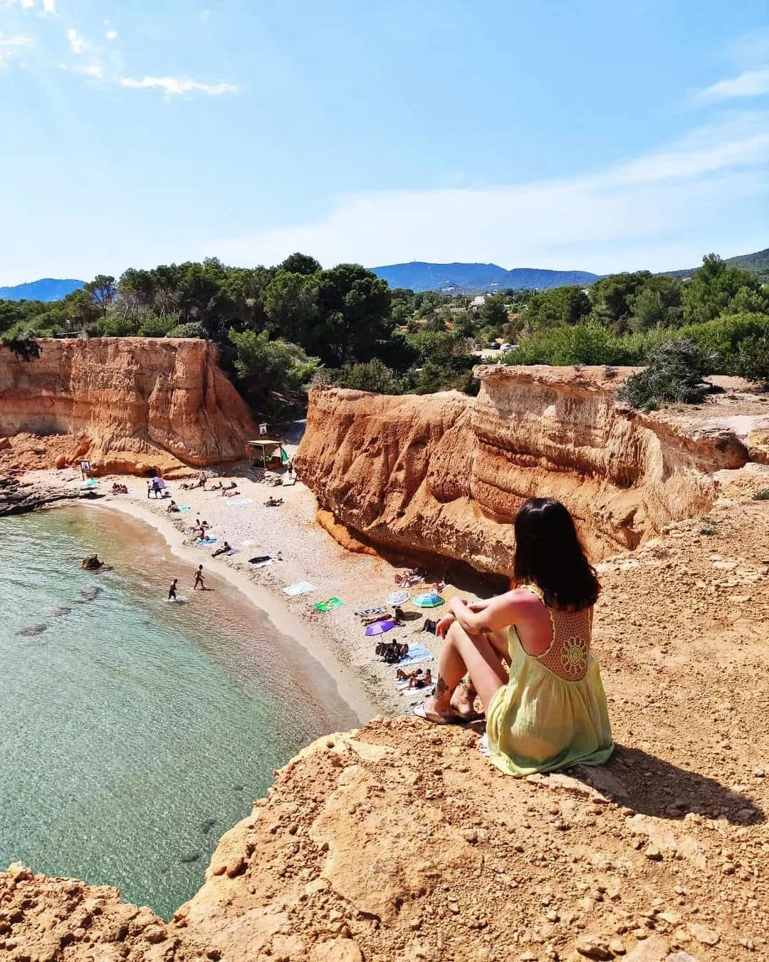 plage ibiza sa caleta 5 plage ibiza - falaises rouges Sa Caleta