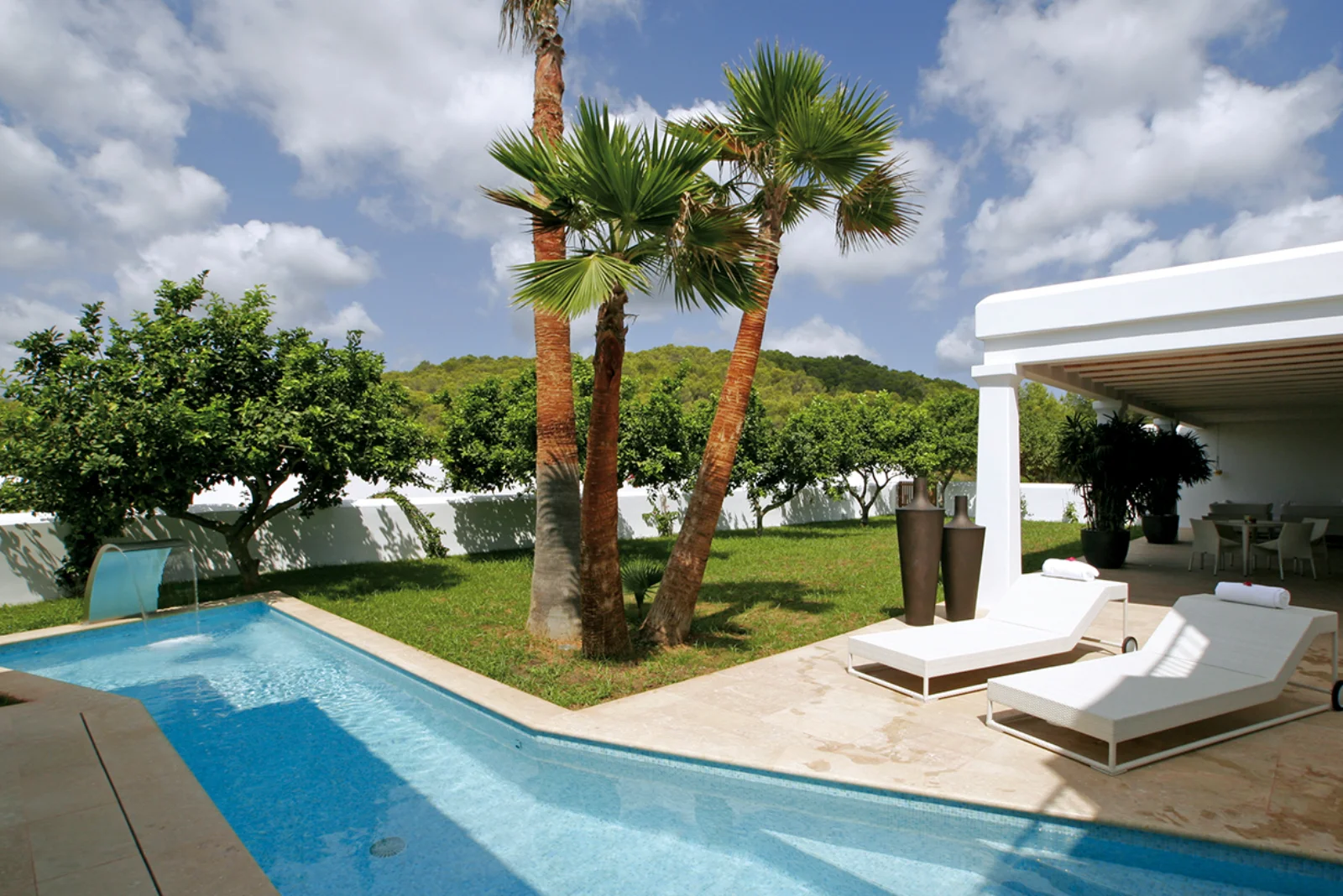 Piscine exterieure Can Curreu Ibiza