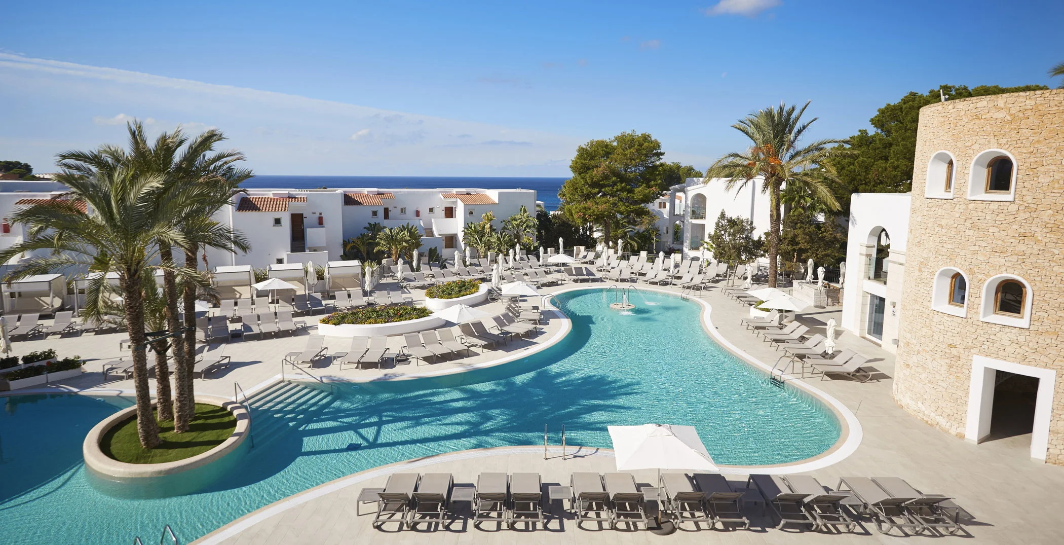 espace piscine Insotel Tarida Beach Sensatori Ibiza