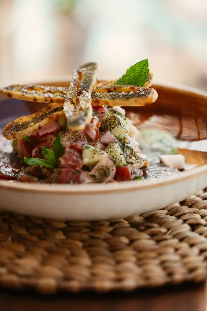 Tartare signature du restaurant Monkey Ibiza