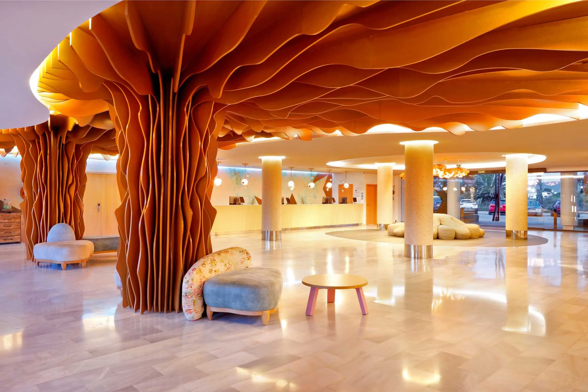 lobby Grand Palladium White Island Resort Ibiza