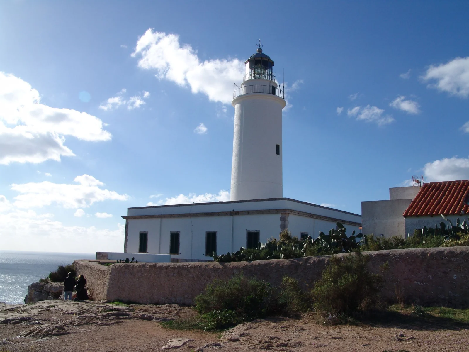 excursion bus formentera phare la mola Phare de La Mola, étape de l'excursion en bus