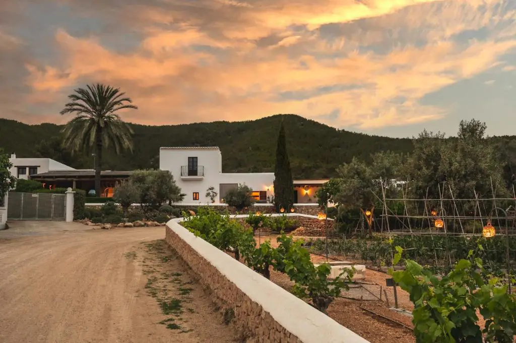 Casa Maca 1 Casa Maca et ses jardins au coucher du soleil