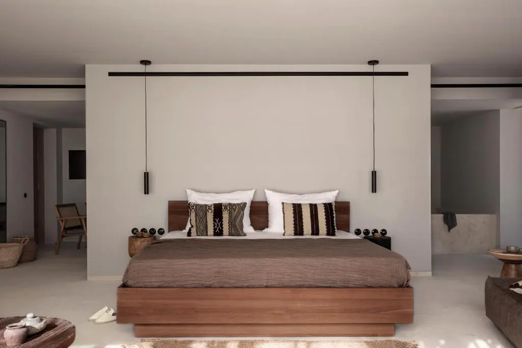 OKU Ibiza 2 Chambre minimaliste aux tons naturels de l'OKU Ibiza