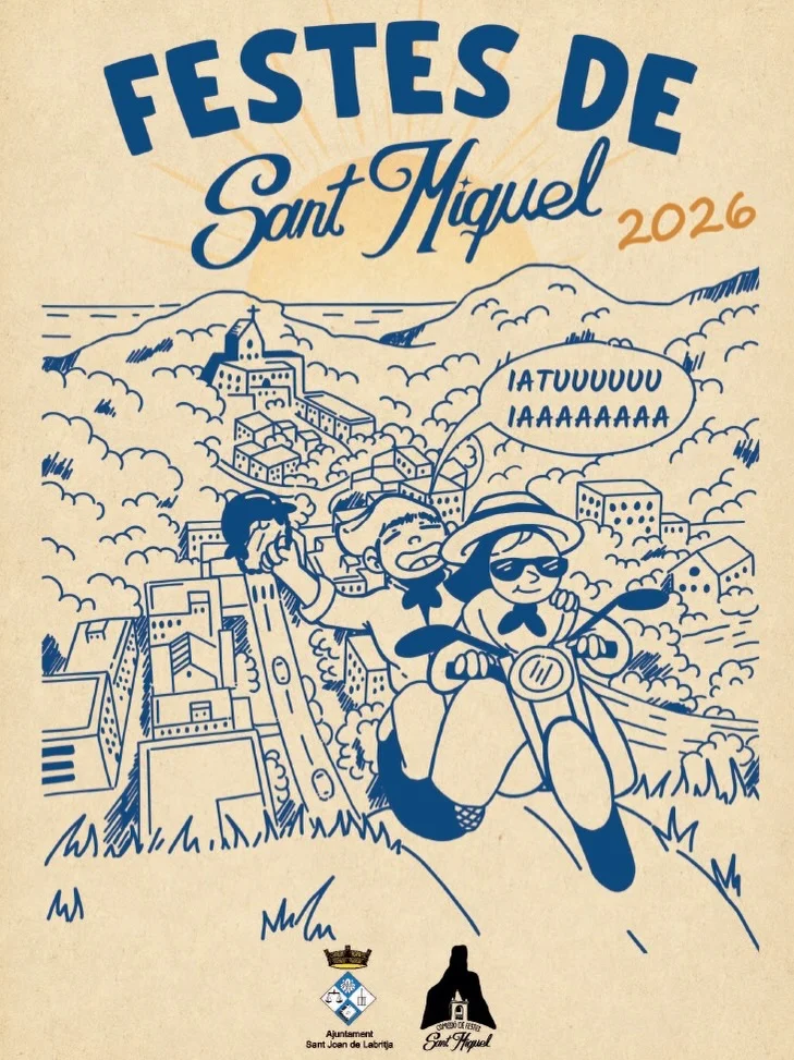 affiche fetes sant miquel 2026 Affiche des fêtes de Sant Miquel 2026, Ibiza