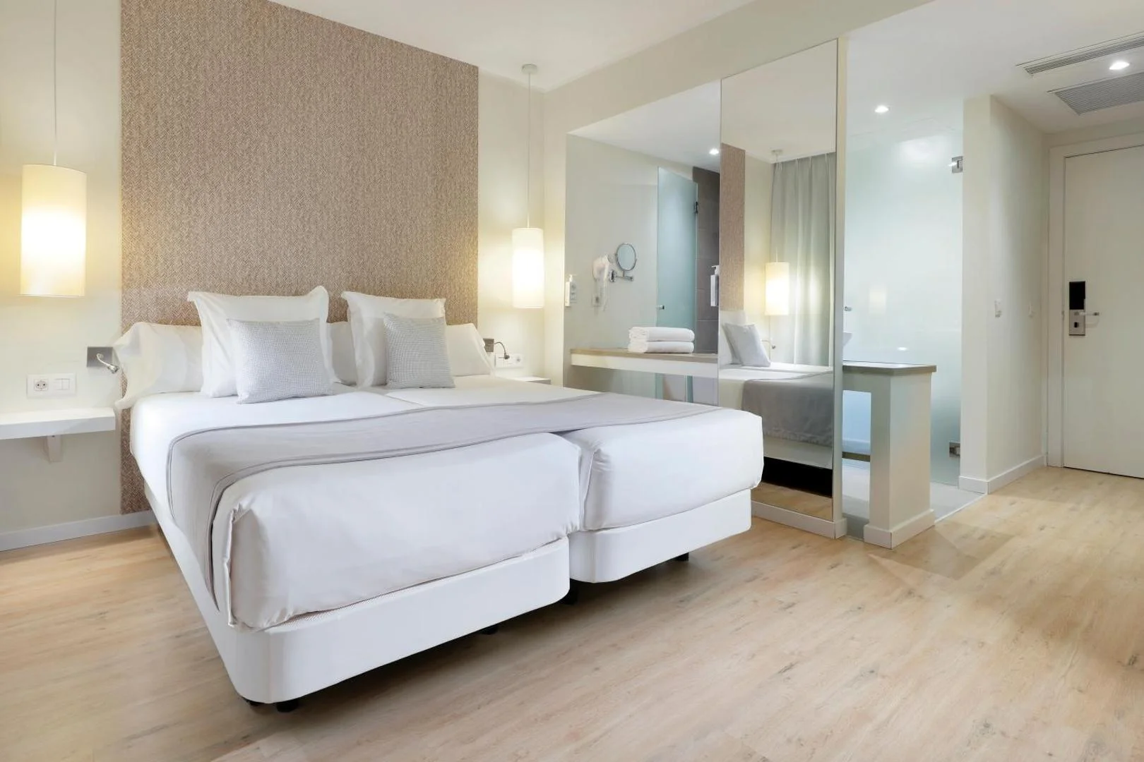 aluasoul ibiza es canar chambre twin chambre twin de l'AluaSoul Ibiza