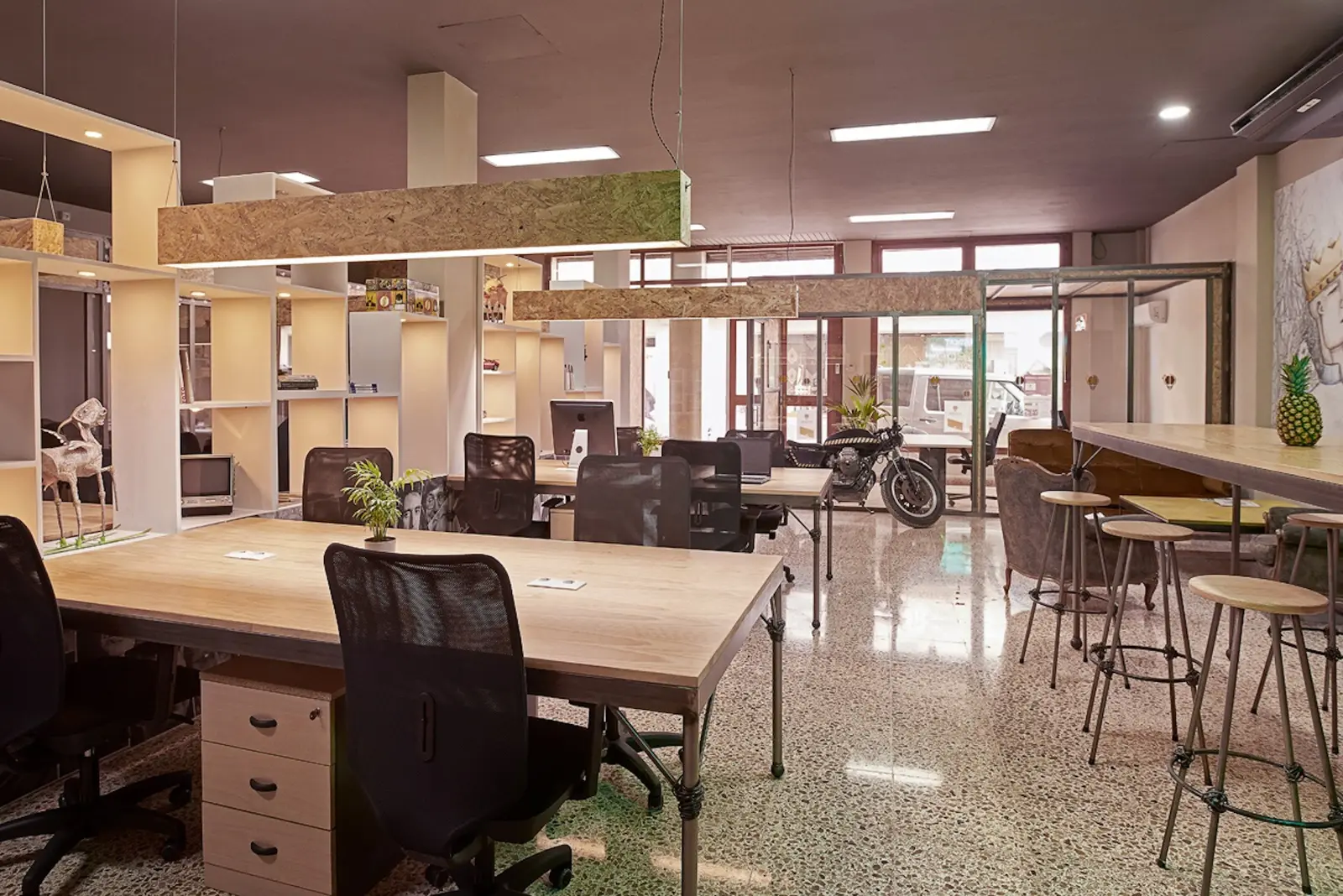 coworking santa eulalia open space Open space du Coworking Santa Eulalia à Santa Eulària des Riu