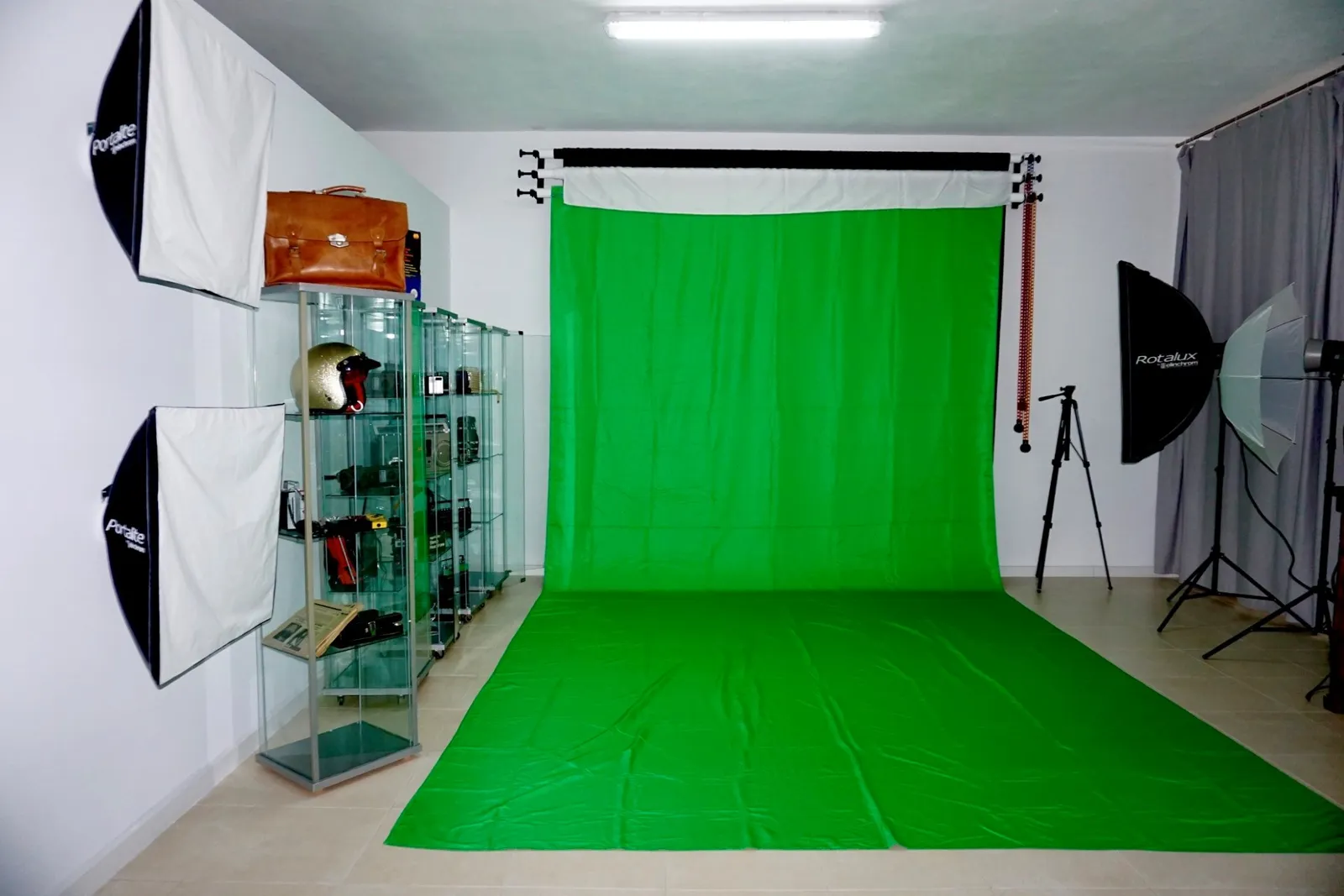 coworking santa eulalia studio photo Studio photo avec fond vert du Coworking Santa Eulalia