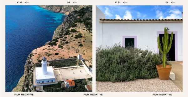 phare de la mola formentera Phare de La Mola au bord de la falaise et maison blanche à Formentera